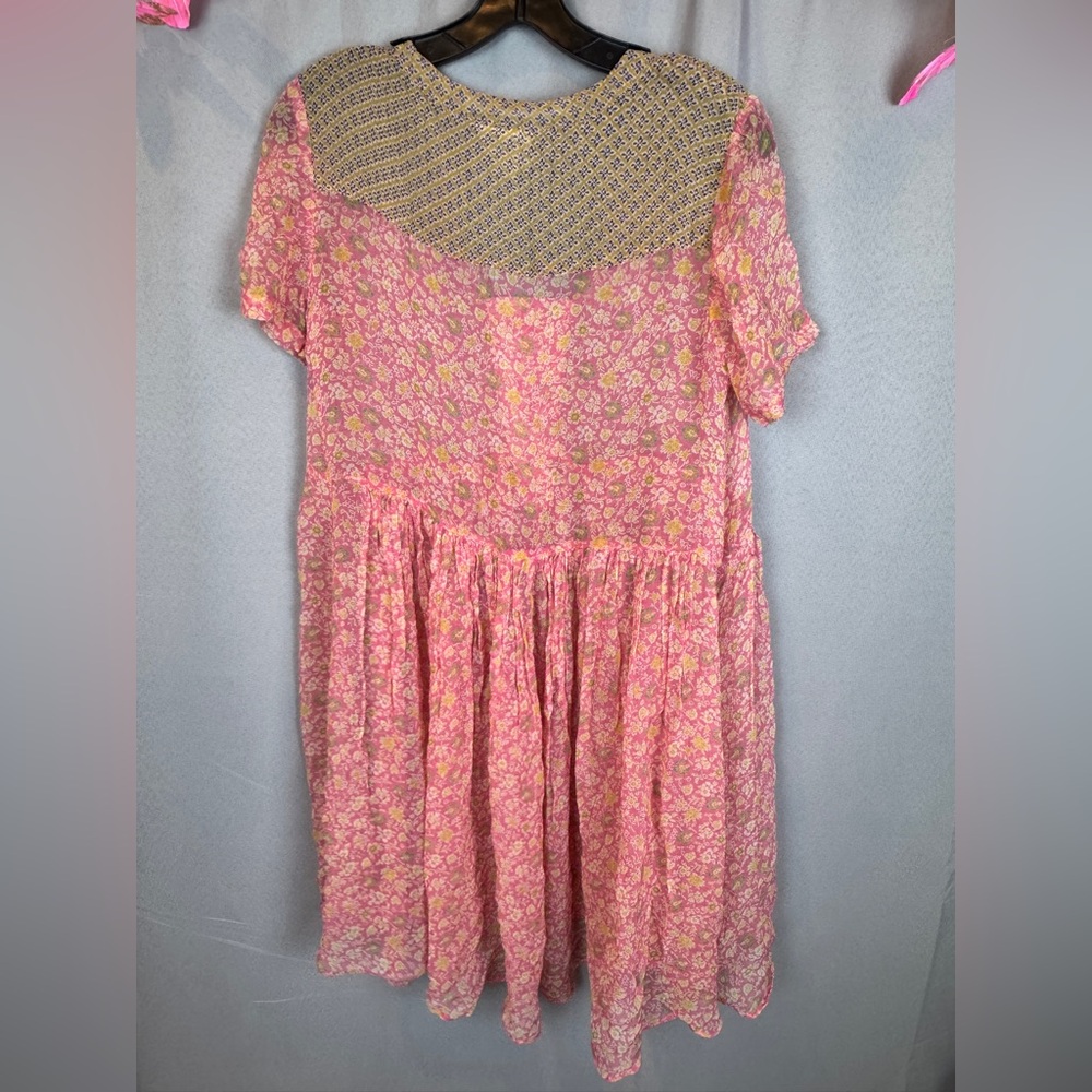Anthropologie Maeve Sheer Babydoll Dress- Size 4 - Picture 11 of 11